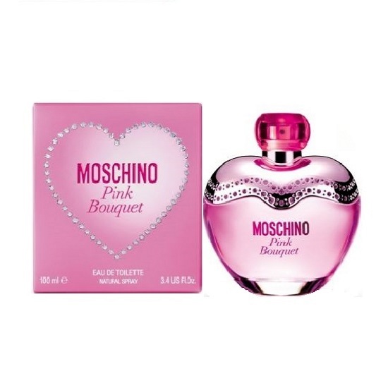 Moschino Pink Bouquet Perfume by Moschino 3.4oz Eau De Toilette Spray for women